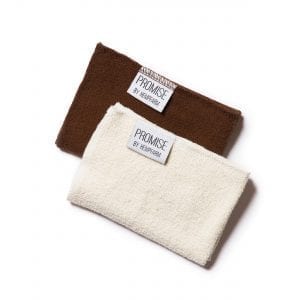 Promise Organic Hemp Fibre & Cotton Facecloths